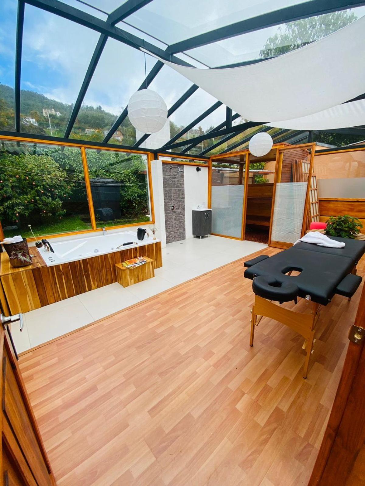 לה קאלרה Titue Refugio , Cabanas מראה חיצוני תמונה