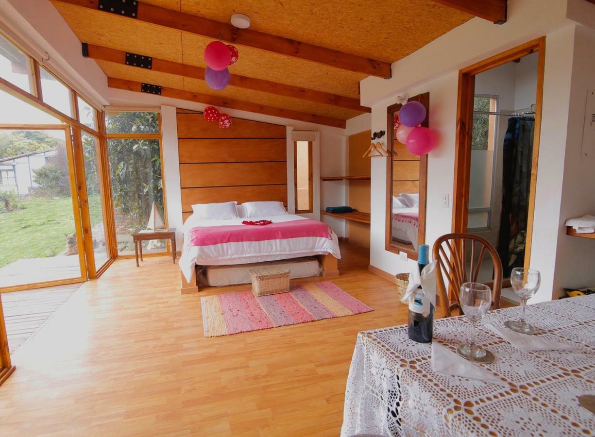 לה קאלרה Titue Refugio , Cabanas מראה חיצוני תמונה