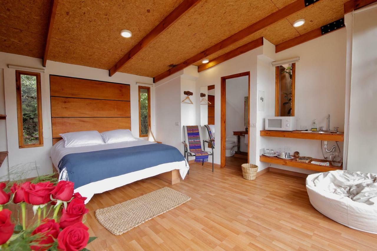 לה קאלרה Titue Refugio , Cabanas מראה חיצוני תמונה