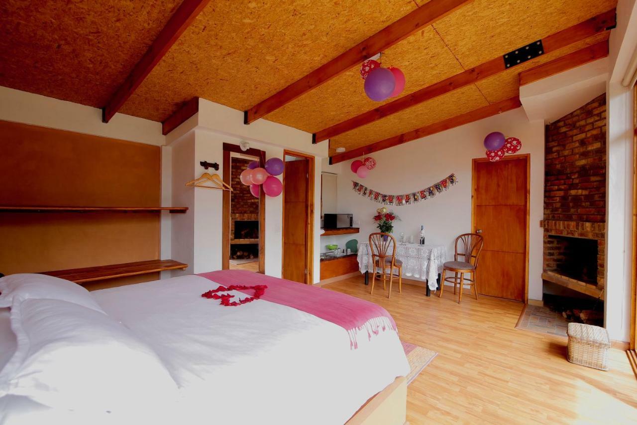 לה קאלרה Titue Refugio , Cabanas מראה חיצוני תמונה